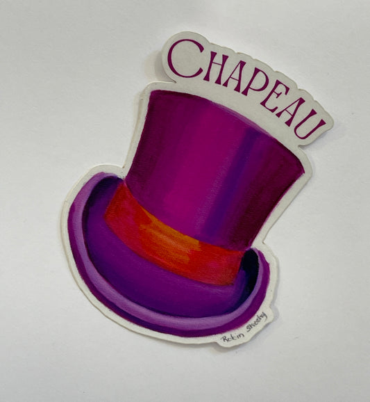 Chapeau Sticker