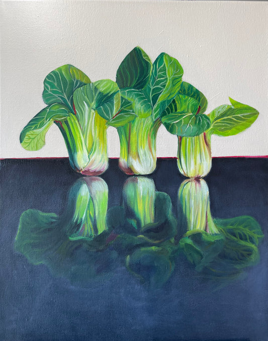 Three Sisters -Bok Choy study- Giclee limited edition print