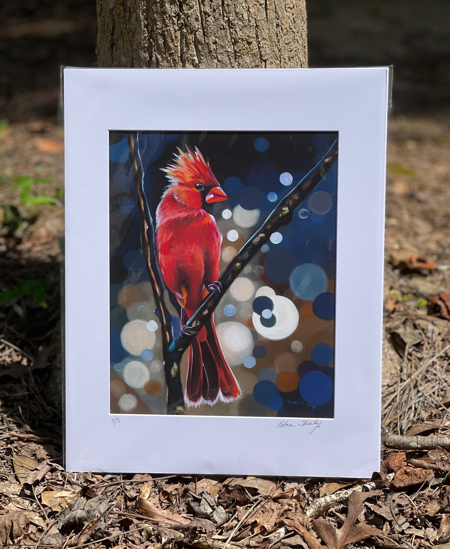 Red Cardinal Print