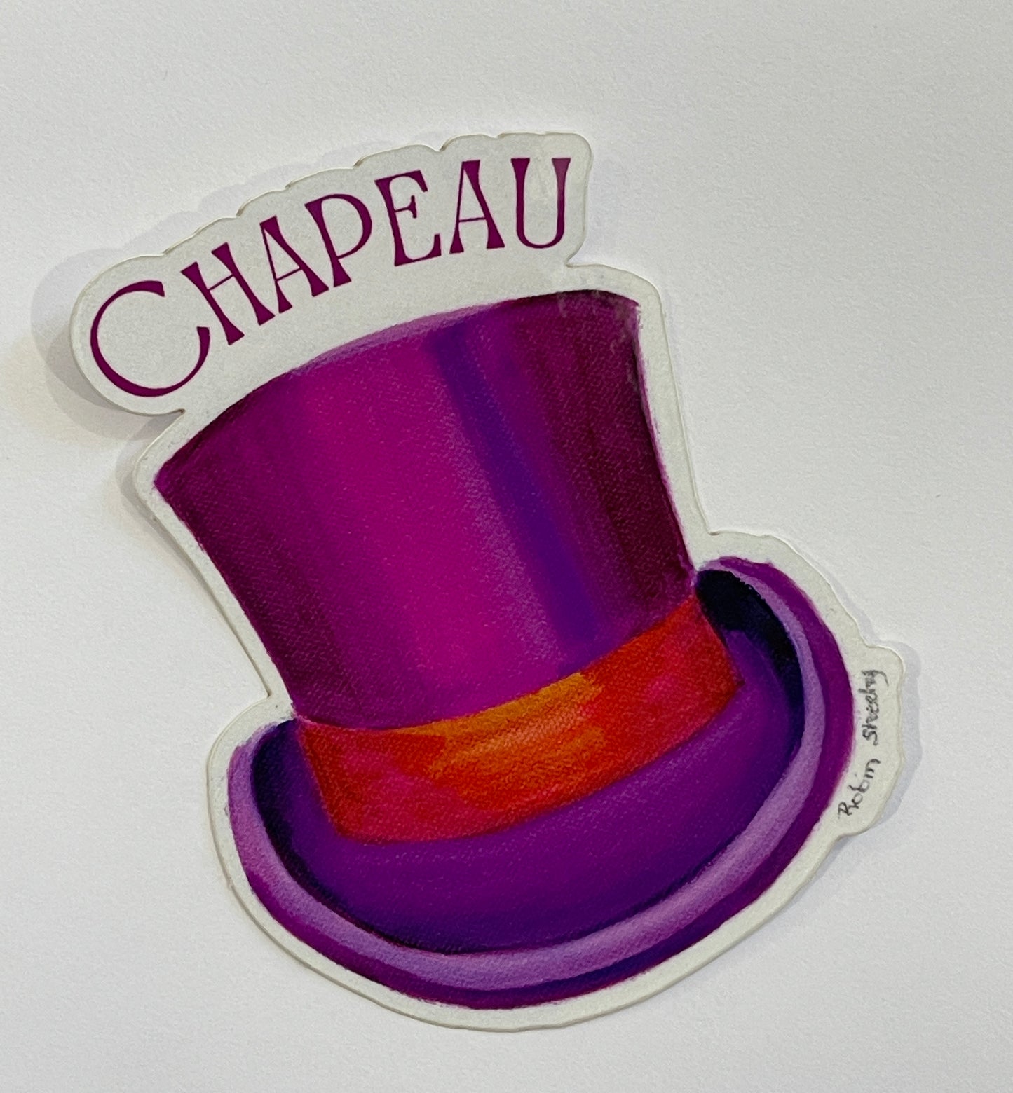 Chapeau Sticker