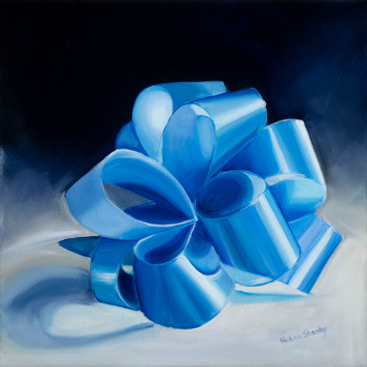 Blue Bow study #2