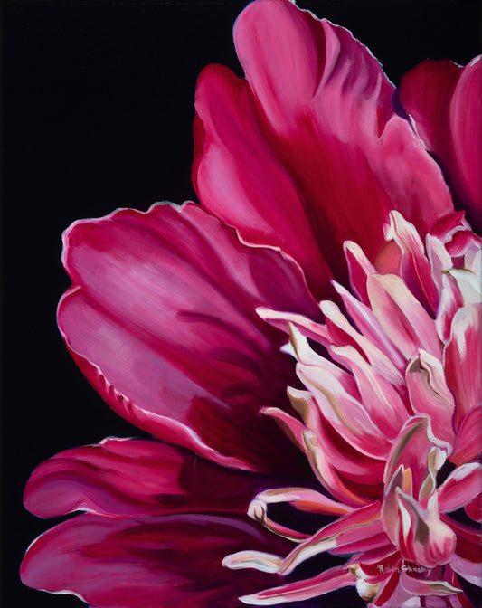 Pink Peony Print study1