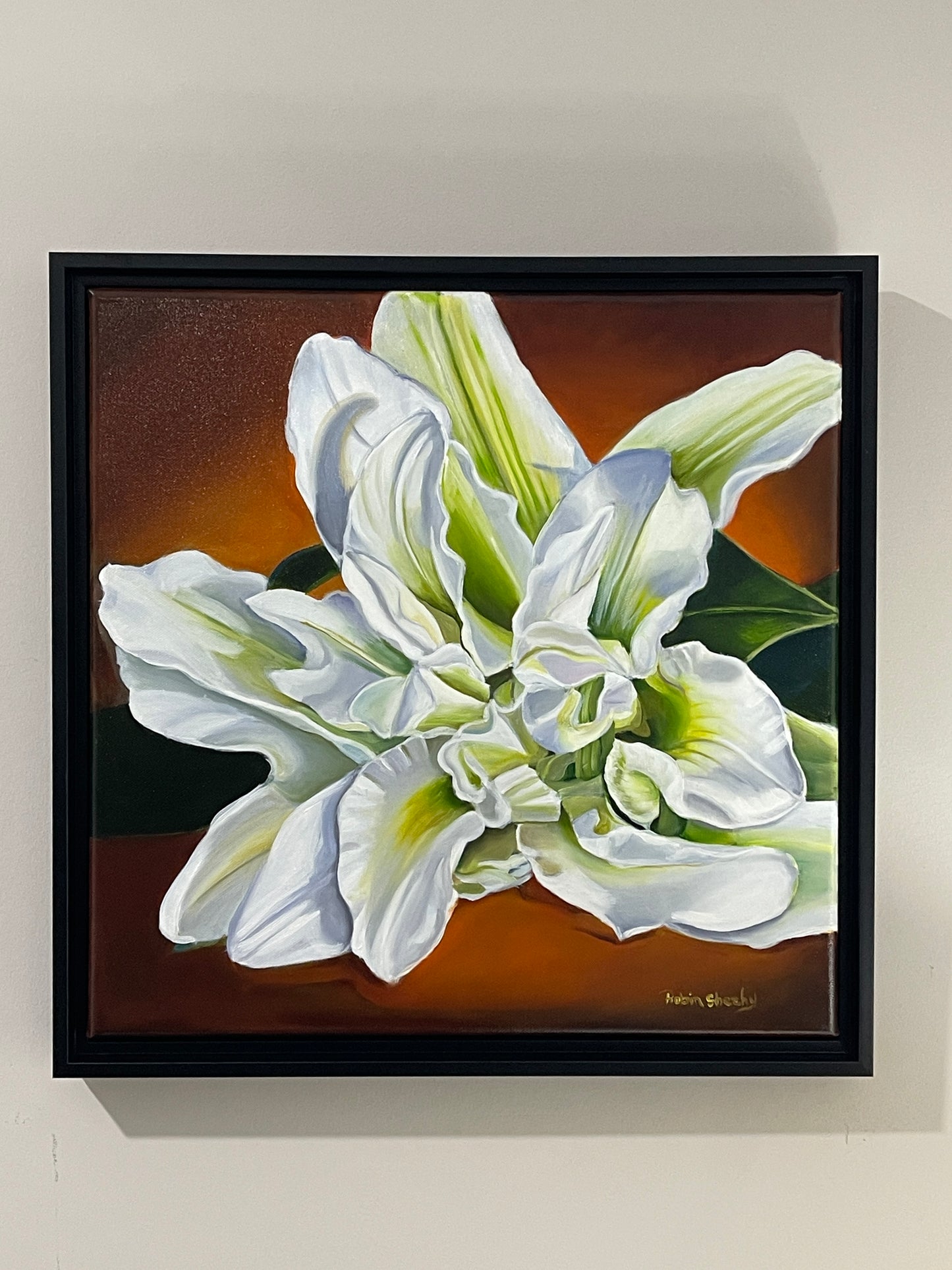 Whispers of White oil on Canvas Original Art
